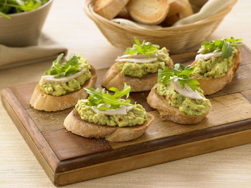 Avocado Bruschetta