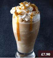 Caramel frappe