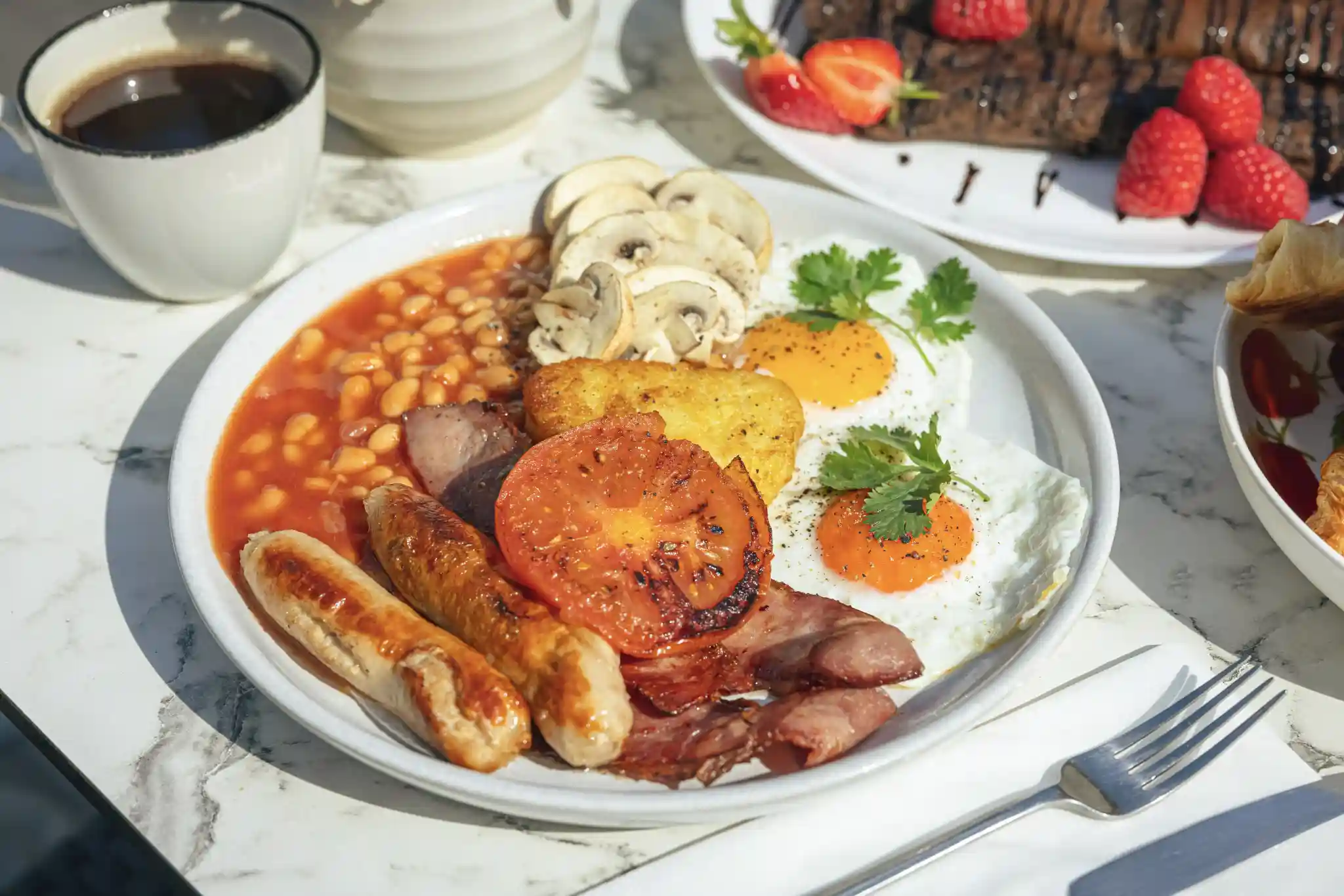 English breakfast.
