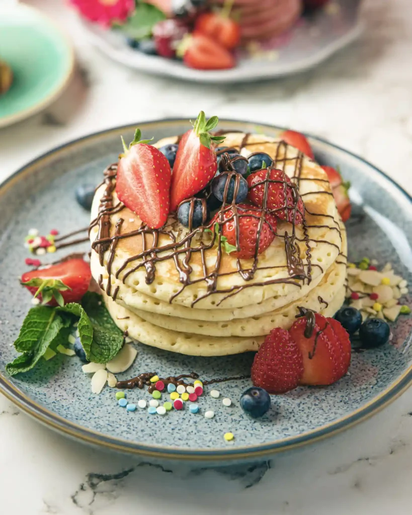 Fruity pancakes