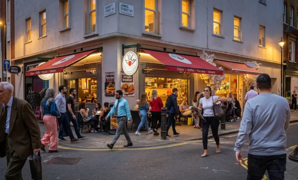 Late Night Cafe in London